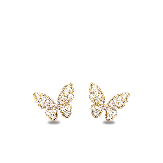 Big Butterfly Earrings