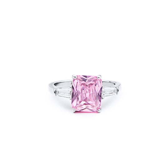 The Pink Ocean Cocktail Ring