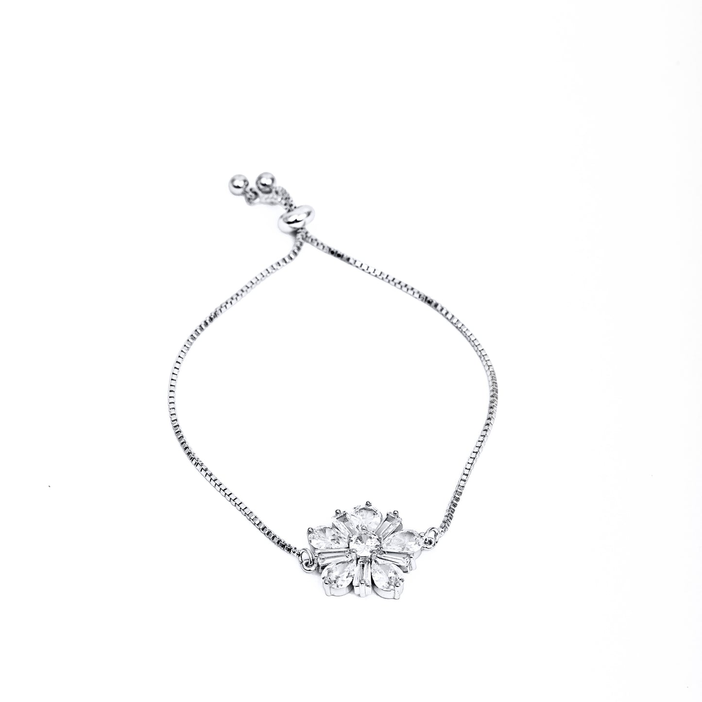 Floral Adjustable Bracelet