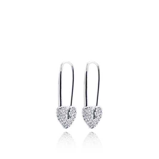 Herat Pin Teen Drop Earrings