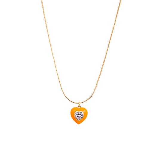 Heart in Colours Teen Necklace